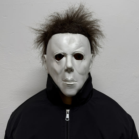 1978 Michael Myers Halloween Mask Full Head Scary White Face Horror Party Costume Accessory Famous Human Character Rubber Mask