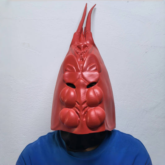 Adult Full Head Rubber Lobster Mask Crawfish Funny Party Cosplay Accessory Animal Mask for Grown-ups